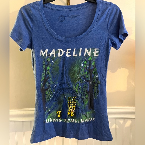 Out of Print Madeline Blue Graphic Tee Small - Picture 1 of 6